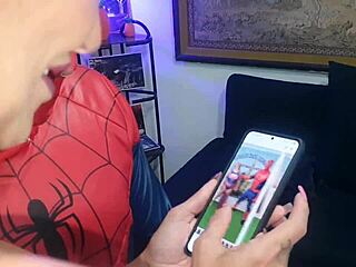 Amateur porn featuring Spiderman, Wonder Woman, and Supergirl in the Castle of Dreams