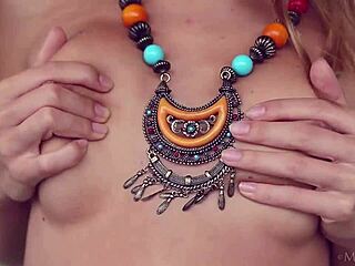All natural Russian beauty Katherina A shows off her beautiful body
