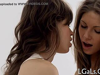 Sensual female pleasure with tongue and fingering