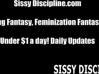 Big tit slave boy gets to be my new submissive partner