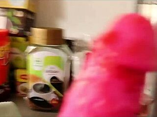 Egirl amateur gives a blowjob to a big dildo in HD