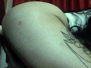 Amateur Asian babe enjoys sucking on toy