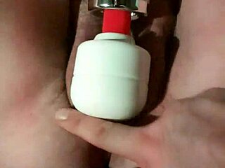 Amateur couple enjoys homemade masturbation with a vibrator