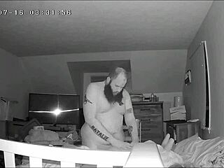 Sexy MILF wakes up to a surprise anal encounter