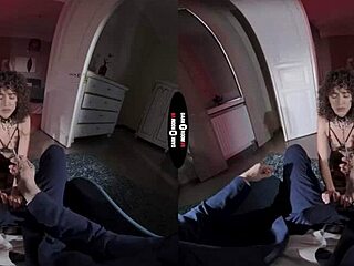 Virtual reality video featuring Geisha's forgiveness and boob play