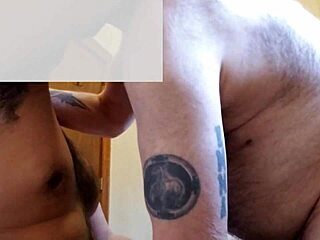 Gay anal sex goes raw with cum in the ass