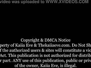 Kaiia Eve's messy and wet POV blowjob