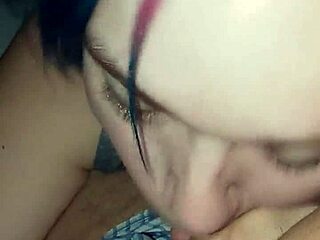 BBW's golden shower: A kitten pleasure ride