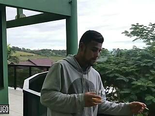 enjoying the surprise before the wedding with camila costa