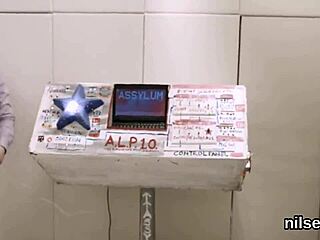 Naughty Nympho Gets Anal Assfucking And Ass Licking In Loony Bin