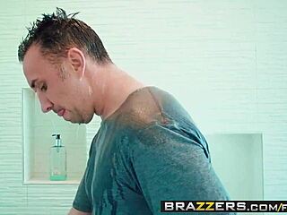 i'm playin with my buddys big boobz in stockins with aidra fox n keiran lee