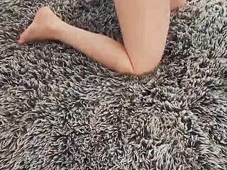 White teen's pussy gets pounded by a big black cock