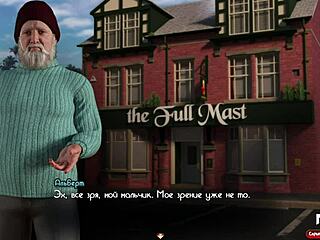 Cartoon Hentai: A Visual Novel Experience with a Barmaid