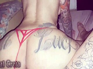 I couldn't resist and let him cum inside my pussy - Barbara Inked