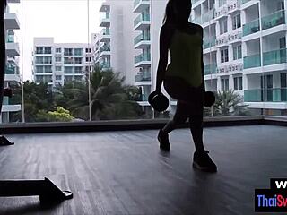 Thai Wife's Workout Blowjob Quickie?