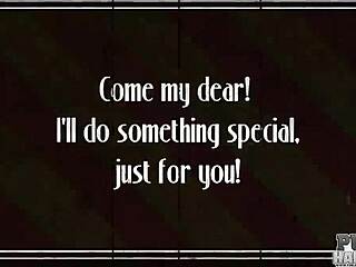 public handjob fantasy in silent movie style with christie stevens as damsel