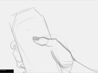 Sombra and Ashe in hentai action in timelapse video