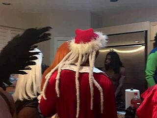 halloween party in vegas with bunny angel youngs and cameron congo!