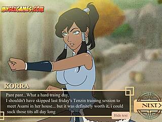 Intense Training Session with Korra in the Avatar World