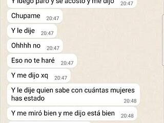 Morbo's Latina girlfriend continues her steamy web chat