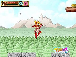 Big tits and ass in anime-style game