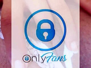 Girl feels pleasure masturbating in sexy lingerie