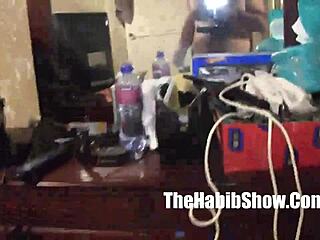 Amateur couple gets fucked hard in a group sex scene