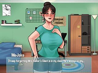 I spied on the maid in the shower and got caught masturbating by the babysitter