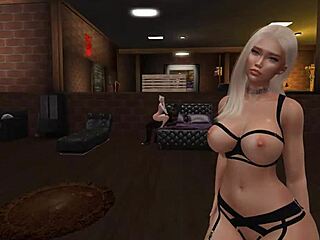 Experience the thrill of interracial 3D sex in Second Life