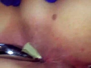 为她紧致后庭注射肛门！