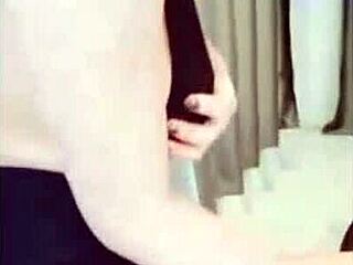 Live Secret Group Net Idol Girl Helps Herself with Fucking!