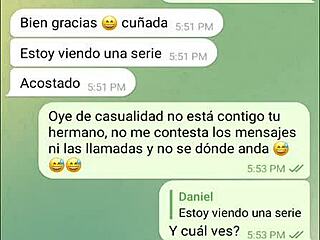 She said, 'I'm so horny for you right now'