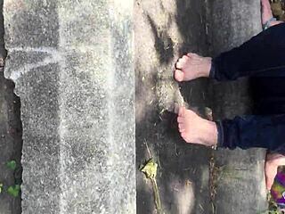 My fascination with Elizabeth's dirty feet grows stronger every time