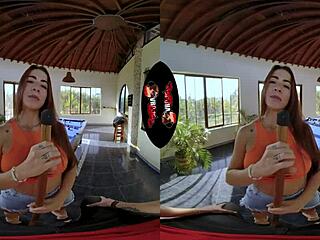 Vrlatina Big Breast Latina Fucks After Pool Game