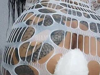 i love this naughty bunny's assfucking