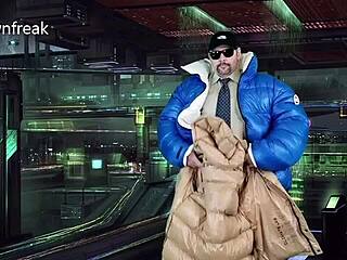 Nylon Dreams: Masturbating in Super Puff Jacket