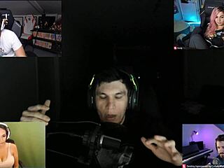 Joycgee and fancy on webcam together