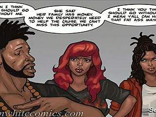Ebony MILF gets a taste of a monster cock courtesy of the mayor