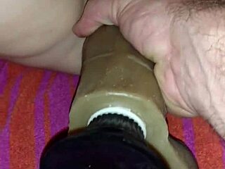 My girlfriend's toy collection: From dildos to black cock