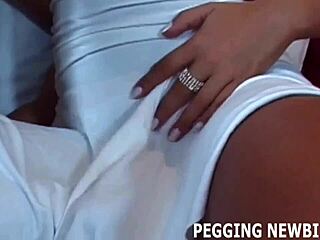 Intriguing Pegging of Little 18+ Whore