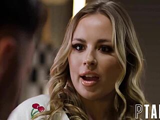 Anna Claire Clouds, petite teen, gets dirty with Seth Gamble in hardcore blowjob and ass play.