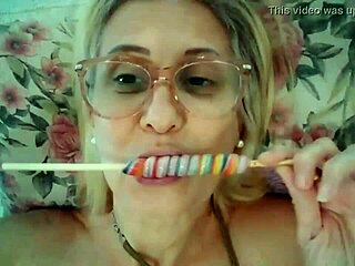 Oh, Stella Still Sucking That Delicious Lollipop So Good!