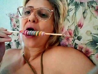 Oh, Stella Still Sucking That Delicious Lollipop So Good!