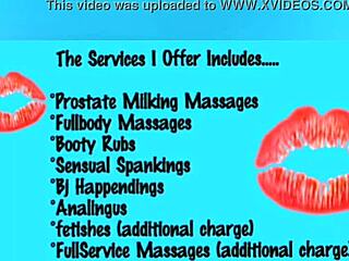 Ts Mimi gives assfucking massage with sucking and groping