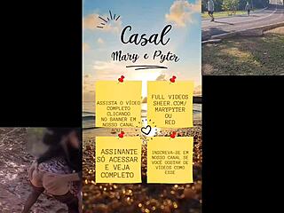 Brazilian wife dancing publicly in front of stranger and husband