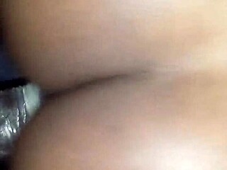 Amateur girl behaving erratically during sex session