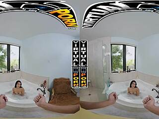 i experienced virtual reality bathing with kiana kumani in pov vr