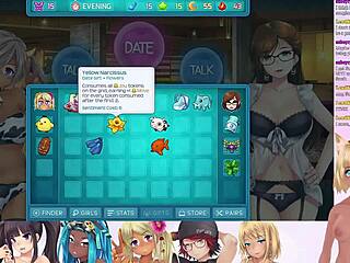 Anime babes in lingerie on a wild dating adventure