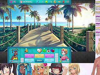 Anime babes in lingerie on a wild dating adventure