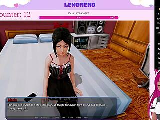 Harem hotel simulator: Vtuber lewdneko's steamy journey continues in part 8